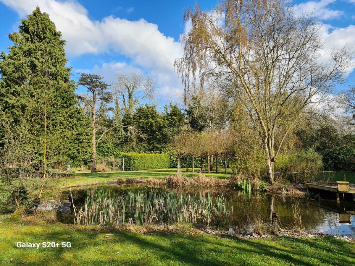 The Reading Whole Chalet With Lake And Two Acre Gardens Extérieur photo